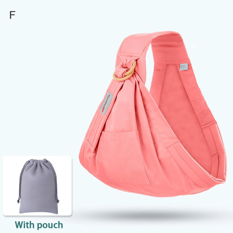 Wrap  Sling Dual Use  Nursing Cover Carrier Mesh Fabric Breastfeeding Carriers Up To 130 Lbs (0-36M)