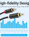 2 RCA to 2 RCA Cable Male to Male Audio Cable for Home Theater DVD Amplifier TV 1m 2m 3m 5m Cable RCA Gold-Plated Cabo
