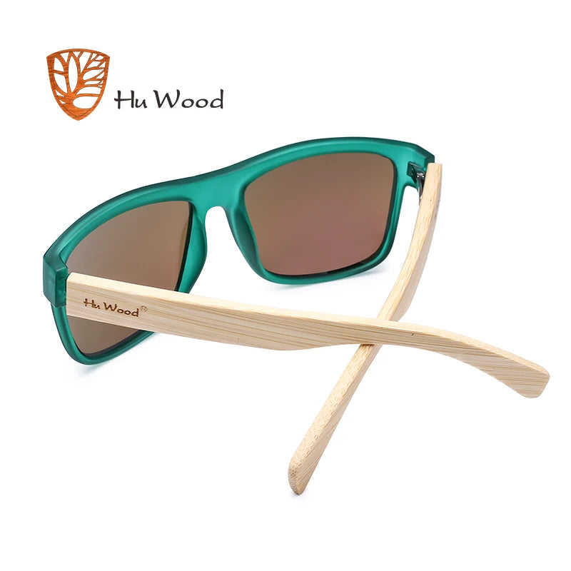 Sea Gradient Shades Sun glasses Bamboo Sunglasses Red UV400