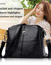 Messenger Bag Luxury Soft Leather Handbag and Purses Women's Bags Designer Famous Brand Female Shoulder Totes
