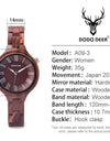 Fashion Wood Watch Magnetic Female Clock Quartz Wrist watches Ladies Roman Dial