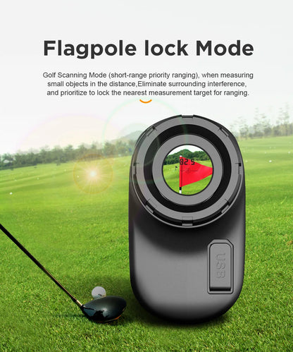 PF240 600M 800M Yd Golf Laser Rangefinder Mini Golf Rangefinder Sport Laser Measure Distance Meterfor Hunt Golf c