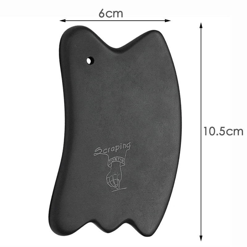 Sibin Bian stone massage guasha stone headache relief Massage Guasha plate beauty face slimming V-LINE back pain health care