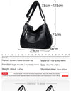 Luxury Handbags Women Bags Designer High Quality Multi-pocket Soft Leather Casual Shoulder CrossBody Bags for Women