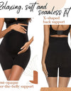 Maternity Shapewear Short for Dresse Seamless High Waisted Pregnancy Pettipant Underwear Mid-Thigh Belly Support Panties