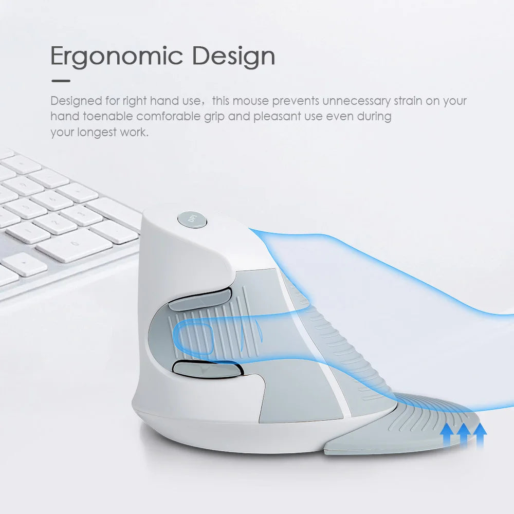 M618GX Vertical Wireless Mouse – Ergonomic 2.4G