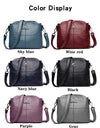 Messenger Bag Luxury Soft Leather Handbag and Purses Women's Bags Designer Famous Brand Female Shoulder Totes