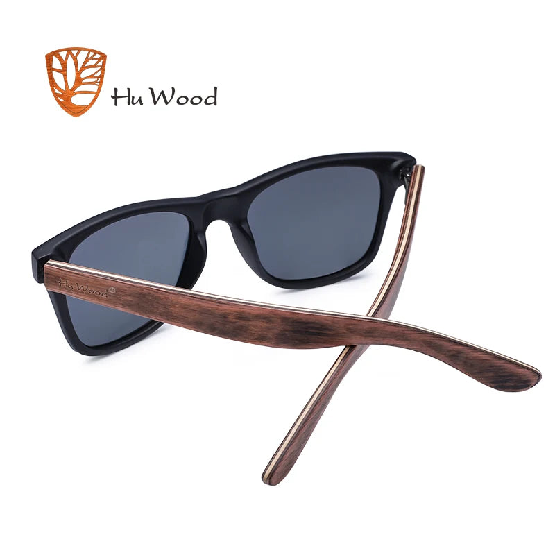 Wooden Sunglass Polarized Eyewear HD Lens Mirror Shades