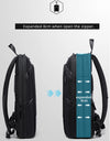 Business Waterproof 15.6" Laptop Backpack Fashion Male Classic Fashion Travel Moto&Biker Light Scalable Shoulder Bags
