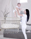 Baby Crib Hanging Cradle, Hanging Bassinet and Portable Swing for Baby Nursery Baby Hammock Cradle Swing Bed