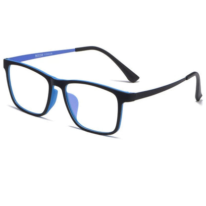 Ultra Light Square Comfortable Large Eyeglasses Pure Titanium Fashion Optical Prescription Glasses Frame Men HR3068