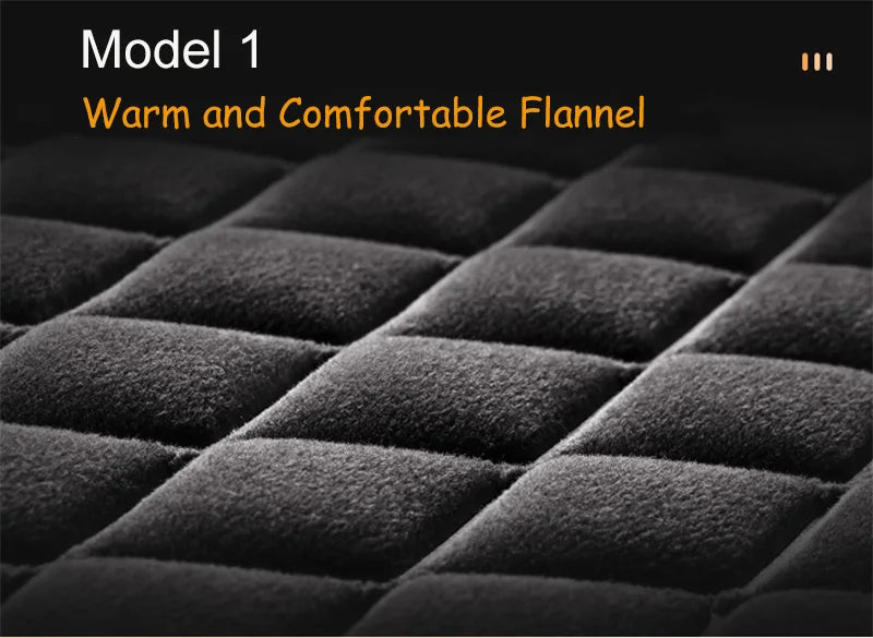2PCS Heated Car Seat Cover 30' Fast Heating 12V-24V Heating Car Seat Cushion Universal Three Gears Car Heater Thicken for Winter