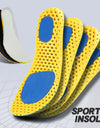 Memory Foam Insoles For Shoes Sole Mesh Deodorant Breathable Cushion Running Insoles For Feet Man Women Orthopedic Insoles