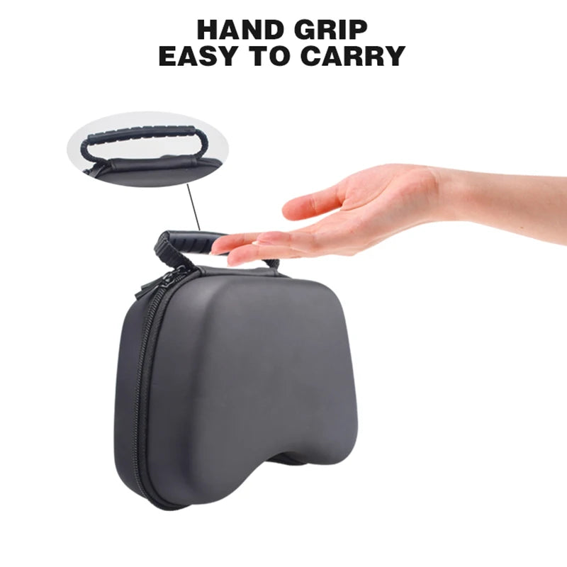 Portable Hard Carrying Case for Xbox, PS, and Switch Controllers – Travel Protective Storage Bag