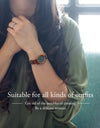 Watch Real Wood Wristband Wristwatches With Roman Numerals in Bamboo Box