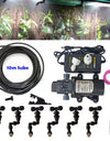 1/4'' Tub 360 Adjustable Reptiles Fogger Mist Sprinkler Rainforest Tank Aquarium System Connect Fine spray effect