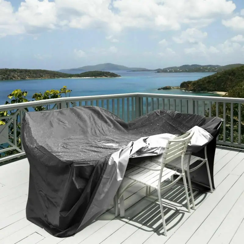 Patio Furniture Cover Waterproof 190T 210D Outdoor Garden Sofa Table Chair Dustproof UV Protection Cover