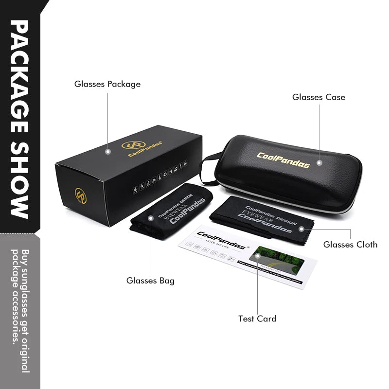 Aluminum Magnesium Frame Driving Photochromic Sunglasses Polarized Sun glasses Men