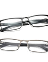 Titanium Alloy Men Business Reading Glasses for Reader Presbyopia optical Glasses Metal Glasses Frame +1.0 To +4.0