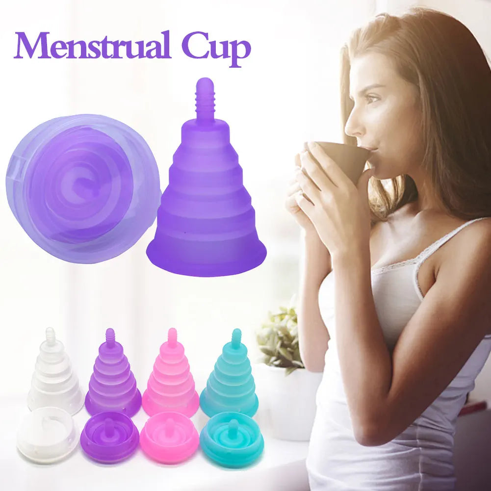 Feminine Hygiene Menstrual Cup Medical Silicone Copo Menstrual de Silicone Medica Period Cup Reusable Menstruation Collector