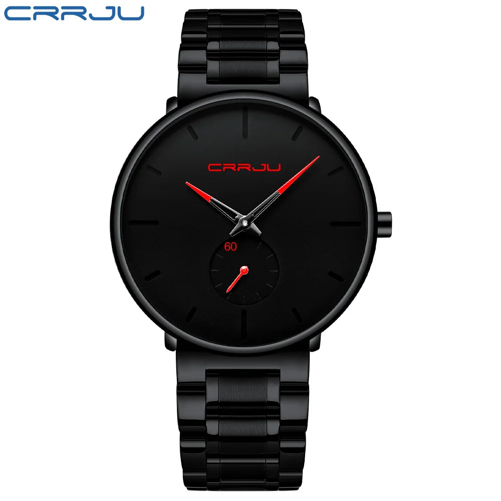 Watches Stainless Steel Men's Wrist Watch Casual Luxury Waterproof Sport Watch for Men Quartz Watch Relogio Masculino