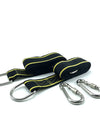Lighten Up Hammock Straps Rope Carabiner Tree Swing Hanging Kit Hammock Straps Camping 350KG Load Capacity Rope Carabiner
