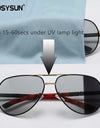 Day Night Vision Goggles Men Driving Photochromic Polarized Sun Glasses Men Aluminum Sun glasses