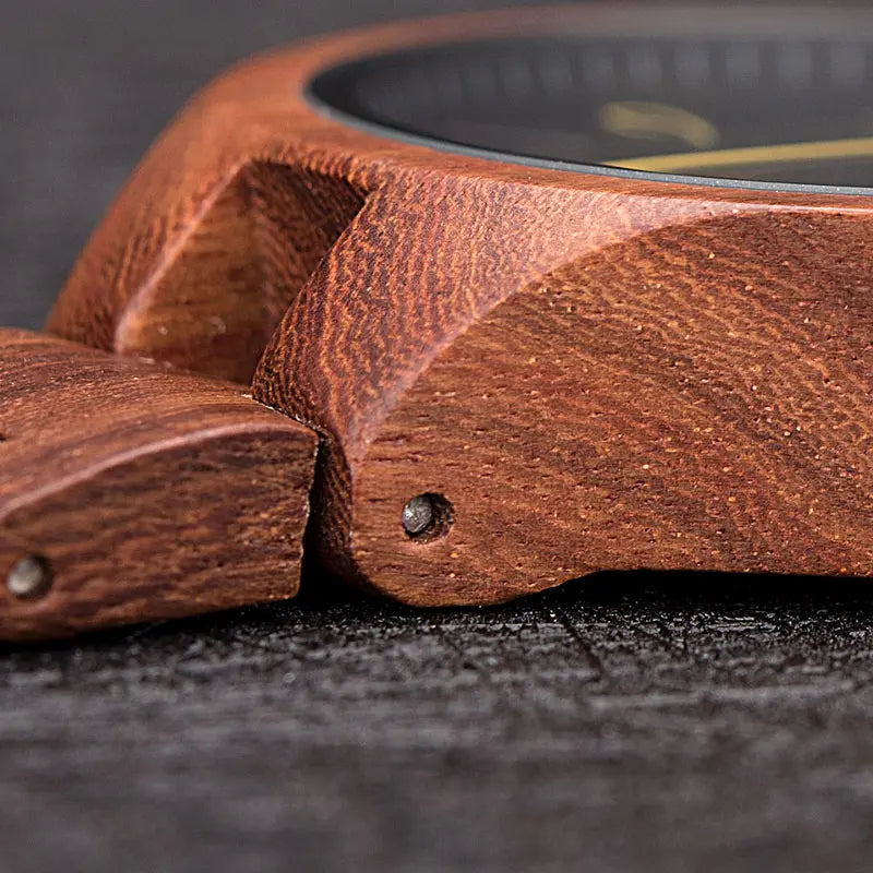 Wood Watches Casual Slim Wristwatch Unique Gift