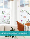 Privacy Window Film Opaque Static Cling Non Adhesive Film Bird Decals Decorative Glass Cover Tint Frosted Stickers for Home