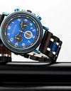 Bracelet Metal Stainless Steel Wood Strap Jewelry