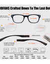 Reading Glasses for Men Sun Readers Comfort Spring Hinge Square Frame Readers for Women Tortoise Black +1.0+1.5+2.0+2.5+3.0+1.75