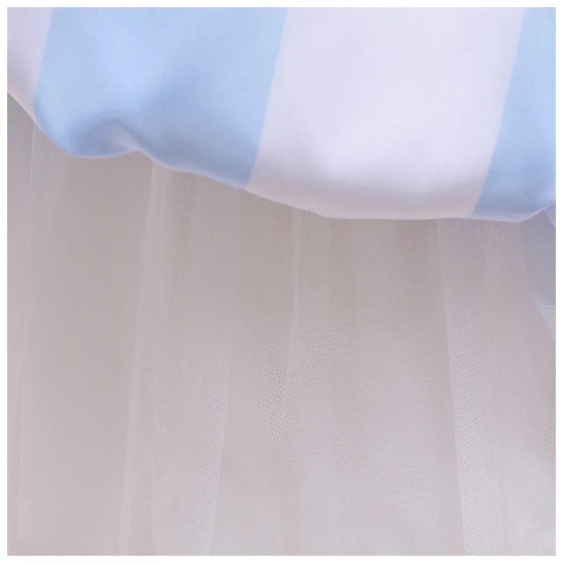 New Christmas Girls Lolita Dress Children Long Sleeve Two-piece Alice Princess Costume Cosplay Maid Clothing for Halloween