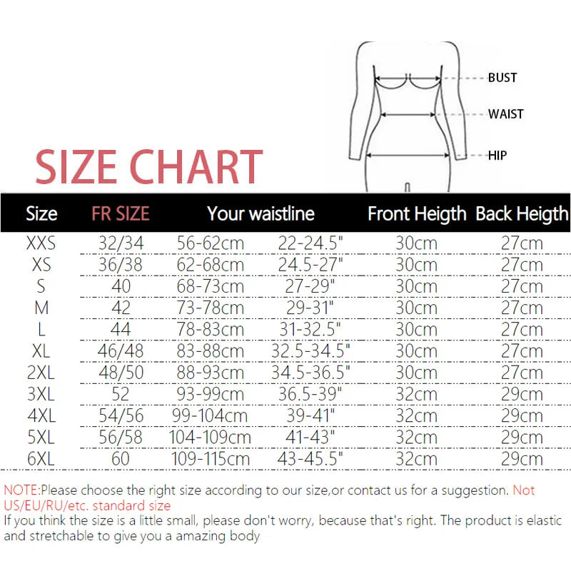 Latex Rubber Waist Trainer Body Shaper Women Hook Zipper Bustiers Waist Cincher Tops Slimming Shapewear Girdle Slim Belt