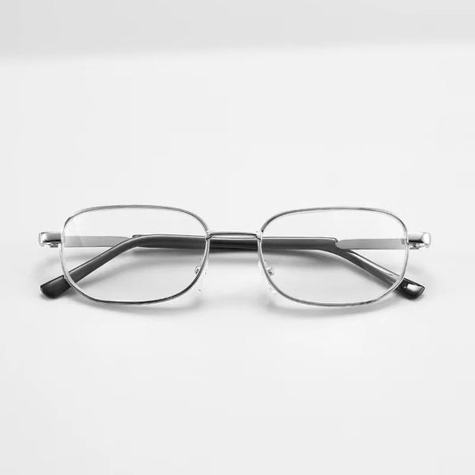Retro Square Glass Lens Reading Glasses