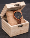 Wood Watches Casual Slim Wristwatch Unique Gift