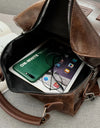 Backpack High Quality Youth PU Leather Backpacks School Shoulder Bag Bagpack