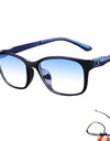 Blue Light Glasses Square Reading Glasses TR Reading Glasses Men Blue Light Reader Antifatigue Computer Eyewear 1.0-4.0