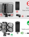 for GoPro Hero 11 10 9 8 360 Degree Rotation Glove-Style with Phone Clip Fix Mount for iPhone 13 12 Samsung Xiaomi Huawei