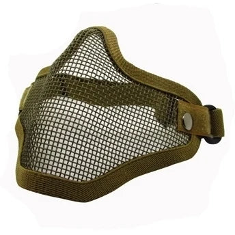 Tactical Airsoft Mask Outdoor Hunting Metal Wire Mesh Protective Mask BB  Shooting Paintball Accessories