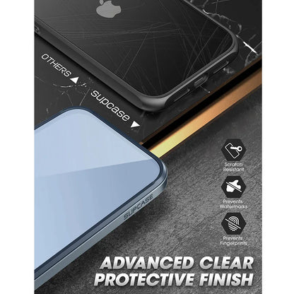 For iPhone 13 Pro Max Case 6.7 inch (2021 Release) UB Edge Pro Slim Frame Clear Back Case with Built-in Screen Protector