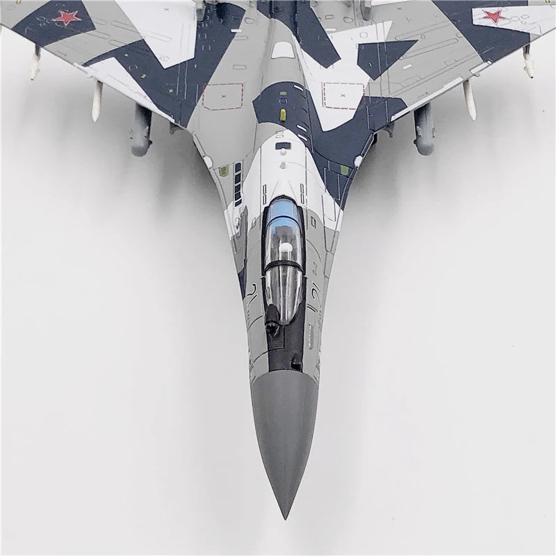 Russian Air Force Su-35 Fighter Aircraft Model