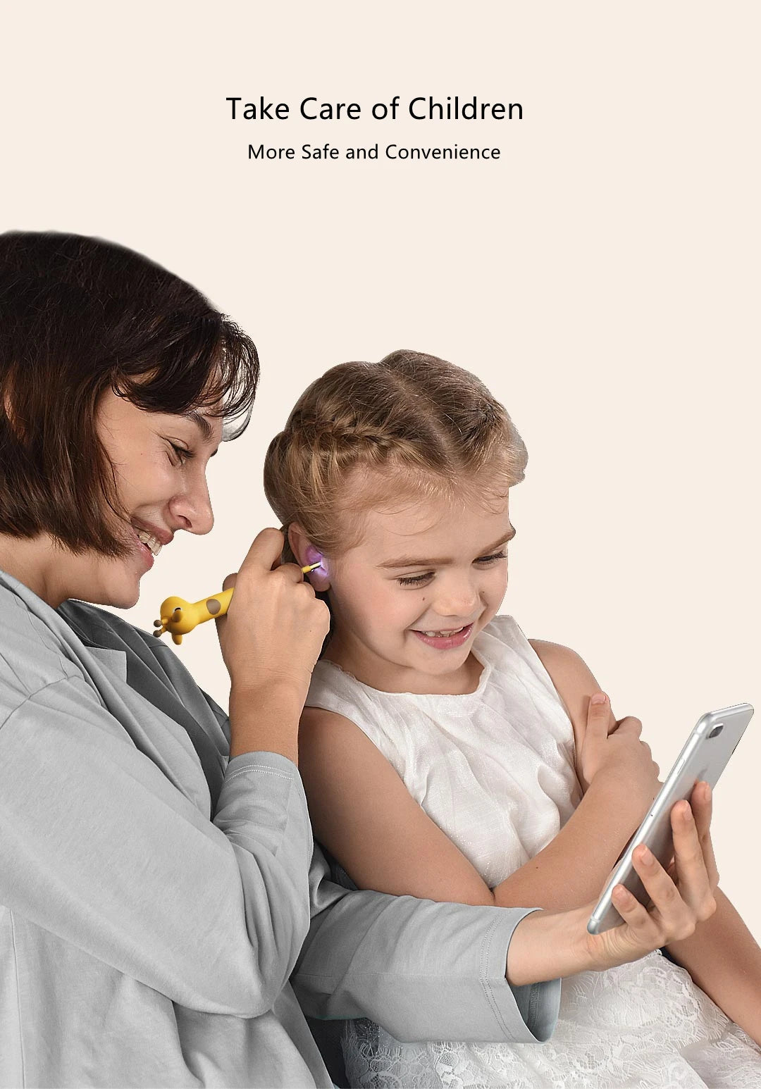 D3 Pro  Use Smart Visual Earpick Ear Cleaner Earax Removal Tool 8.0 MP Camera Otoscope Waterproof  Endoscope