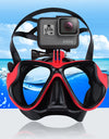 JoyMaySun Professional Underwater Mask Camera Diving Mask Swimming Goggles Snorkel Scuba Diving  Camera Holder For GoPro