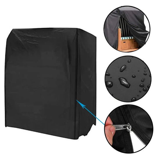 Waterproof Outdoor Swing Hammock Cover UV Resistant Patio Furniture Protector for Chair Sofa Swing