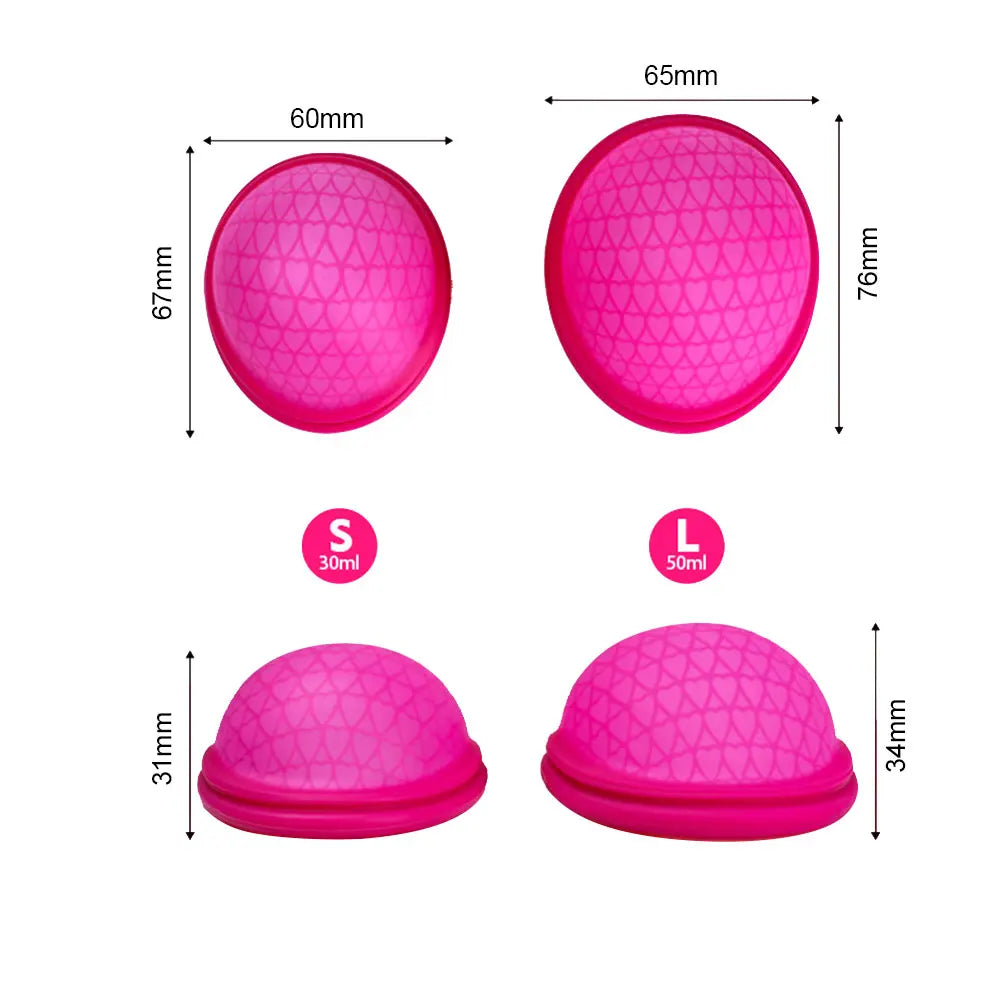 Soft Silicone Menstrual Cup Extra-Thin Sterilizing Reusable Menstrual Disk Tampon Pad Alternative Woman Care Tools