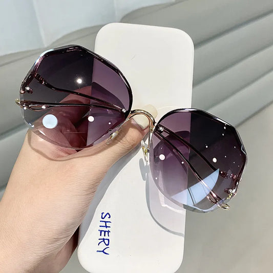 Rimless Sunglasses Fashion Sunglasses