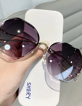 Rimless Sunglasses Fashion Sunglasses