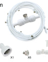 Water Fog Sprayer System Nebulizer Sprinkler Patio Cooling Mist System Garden Watering Irrigation Mister