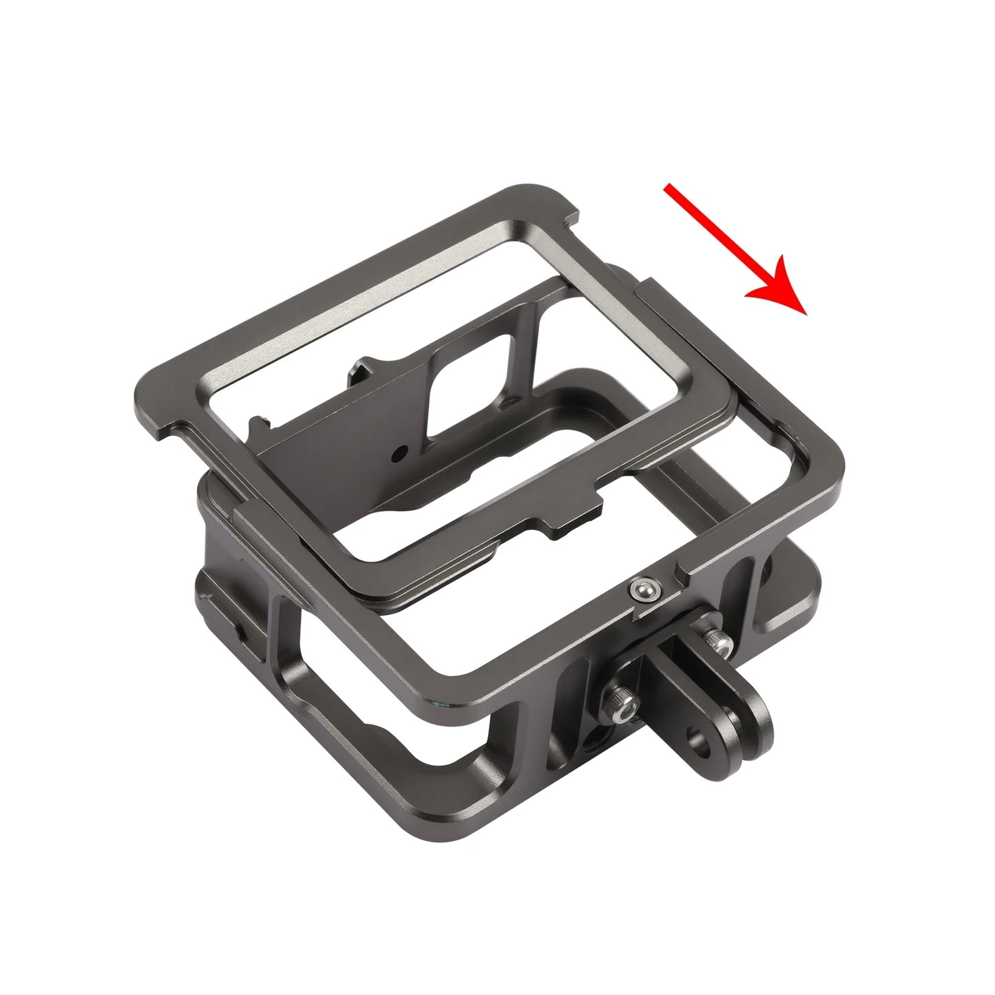 Frame Expansion Metal Cage for GoPro Hero11 Black / HERO10 Black / HERO9 Black Sports Action Cameras Cover