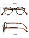 Decorative Computer Eyeglasses Frame For Women Blue Light Reading Glasses Round Women's Eyeglasses With Frame Eyewear